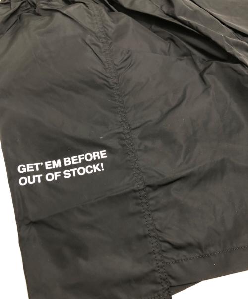 always out of stock（オールウェイズ アウト オブ ストック）Always Out Of Stock (オールウェイズ アウト オブ ストック) ナイロンハーフパンツ ブラック サイズ:M 未使用品の古着・服飾アイテム
