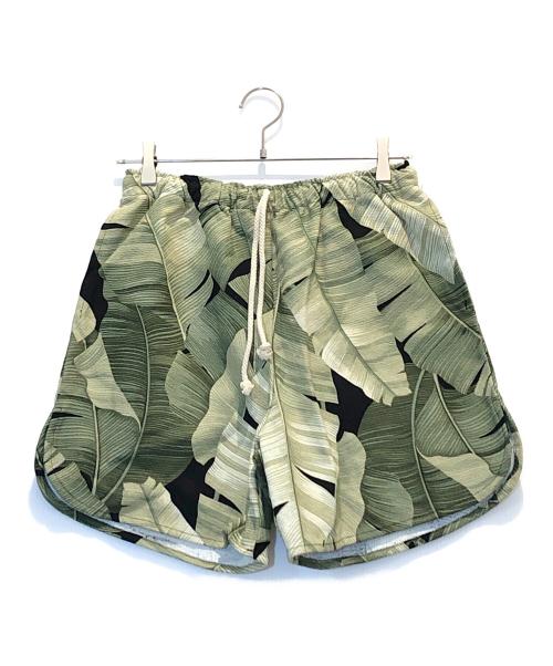 Jungle Gurl（ジャングルガール）Jungle Gurl (ジャングルガール) 総柄ハーフパンツ グリーン サイズ:Sの古着・服飾アイテム