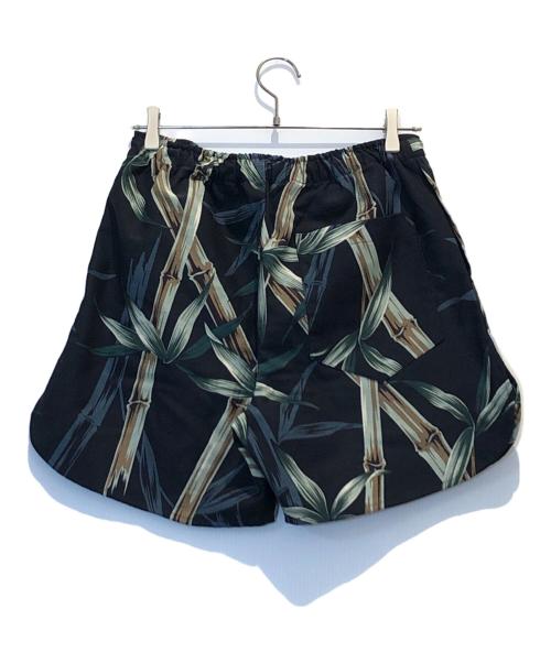 Jungle Gurl（ジャングルガール）Jungle Gurl (ジャングルガール) 総柄ハーフパンツ ブラック サイズ:Sの古着・服飾アイテム