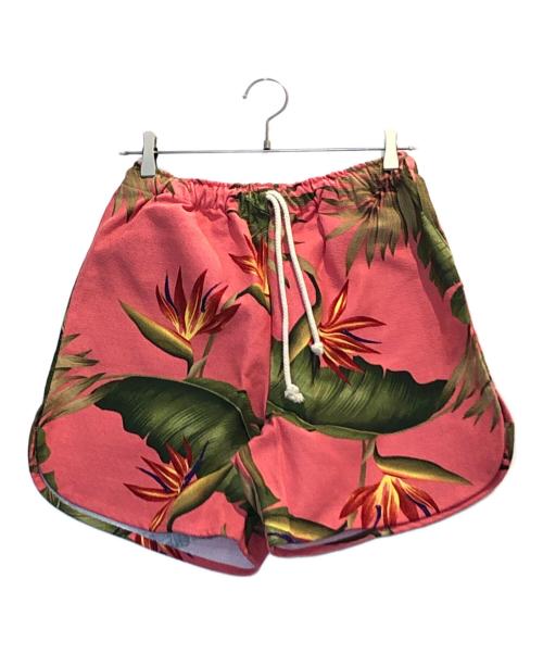 Jungle Gurl（ジャングルガール）Jungle Gurl (ジャングルガール) 総柄ハーフパンツ ピンク サイズ:Sの古着・服飾アイテム
