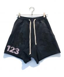 RRR123（リヴィントンロイレビス）の古着「スウェットハーフパンツ」｜ブラック