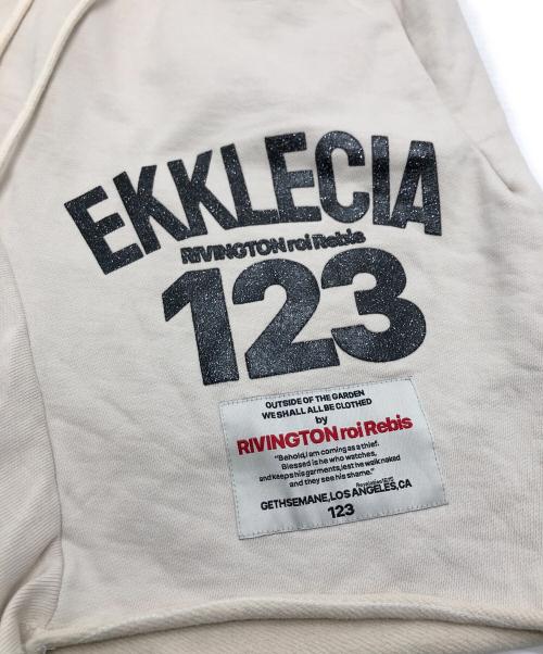 RRR123（リヴィントンロイレビス）RRR123 (リヴィントンロイレビス) スウェットハーフパンツ ベージュ サイズ:1の古着・服飾アイテム