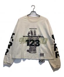 RRR123（リヴィントンロイレビス）の古着「OUR HAND L/S TEE」｜ベージュ