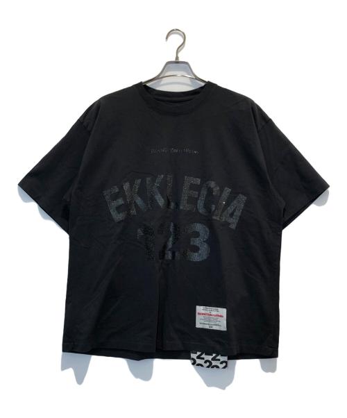 RRR123（リヴィントンロイレビス）RRR123 (リヴィントンロイレビス) プリントTシャツ ブラック サイズ:不明の古着・服飾アイテム