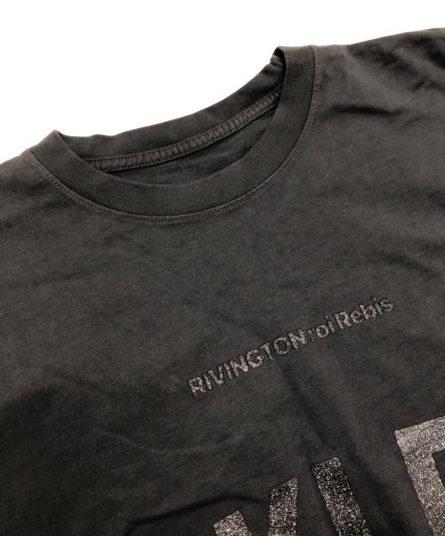 RRR123（リヴィントンロイレビス）RRR123 (リヴィントンロイレビス) プリントTシャツ ブラック サイズ:不明の古着・服飾アイテム