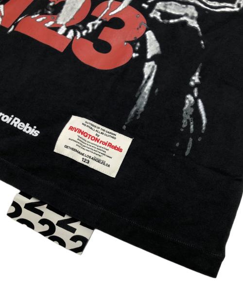 RRR123（リヴィントンロイレビス）RRR123 (リヴィントンロイレビス) ZOMBIELAND TEE ブラック サイズ:不明の古着・服飾アイテム
