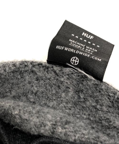 HUF（ハフ）HUF (ハフ) プリントスウェット ブラック サイズ:XLの古着・服飾アイテム