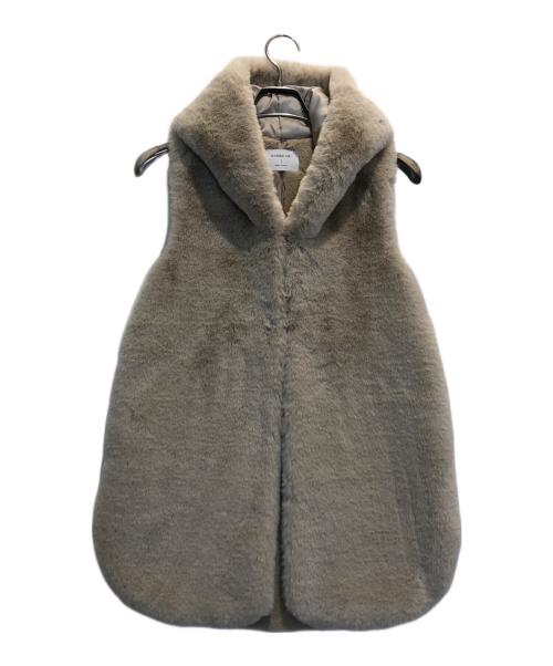 MARIED'OR（マリードール）MARIED'OR (マリードール) ファーベスト ベージュ サイズ:1の古着・服飾アイテム