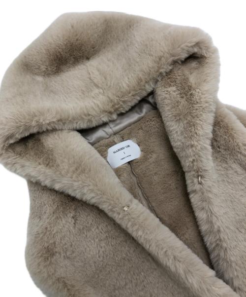 MARIED'OR（マリードール）MARIED'OR (マリードール) ファーベスト ベージュ サイズ:1の古着・服飾アイテム