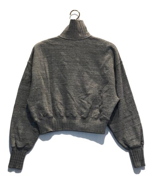 JOHNBULL（ジョンブル）JOHNBULL (ジョンブル) トンプキン裏毛ジップショートスウェット グレー サイズ:Mの古着・服飾アイテム