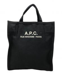 A.P.C.（アーペーセー）の古着「トートバッグ cabas recuperation」｜ブラック