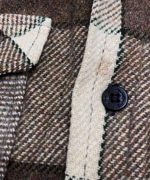 C.P.O.by CAMPUS（シーピーオーバイキャンパス）C.P.O.by CAMPUS (シーピーオーバイキャンパス) ヘビーネルシャツ ブラウン サイズ:XLの古着・服飾アイテム