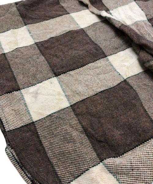 C.P.O.by CAMPUS（シーピーオーバイキャンパス）C.P.O.by CAMPUS (シーピーオーバイキャンパス) ヘビーネルシャツ ブラウン サイズ:XLの古着・服飾アイテム