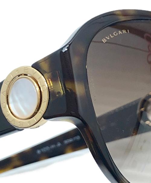 BVLGARI（ブルガリ）BVLGARI (ブルガリ) サングラス ブラウン サイズ:58□15 130の古着・服飾アイテム
