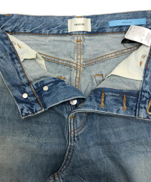 haikure（ハイクル）HAIKURE (ハイクル) BETHANY デニム インディゴ サイズ:25の古着・服飾アイテム