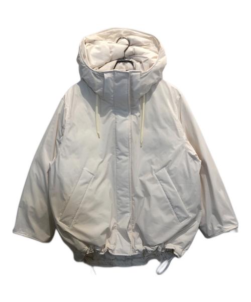 Spick and Span（スピック＆スパン）Spick and Span (スピックアンドスパン) 2WAY撥水ダウンハーフコート アイボリー サイズ:38の古着・服飾アイテム