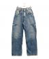 Maison Margiela（メゾンマルジェラ）の古着「SLASH DETAIL DENIM PANTS」｜インディゴ