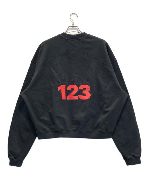 RIVINGTON roi Rebis（リヴィントンロイレヴィス）RIVINGTON roi Rebis (リヴィントンロイレヴィス) ROI JESUS CREWNECK ブラック サイズ:サイズ1 未使用品の古着・服飾アイテム