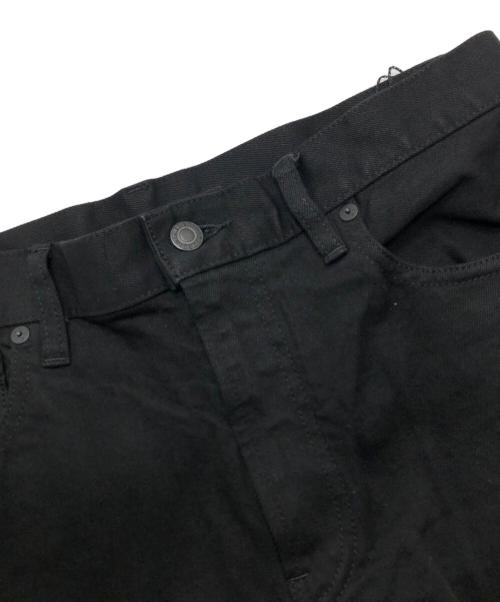 MINEDENIM（マインデニム）MINEDENIM (マインデニム) S.Slim Flare STR 5pocket OWS ブラック サイズ:10(32インチ相当)の古着・服飾アイテム