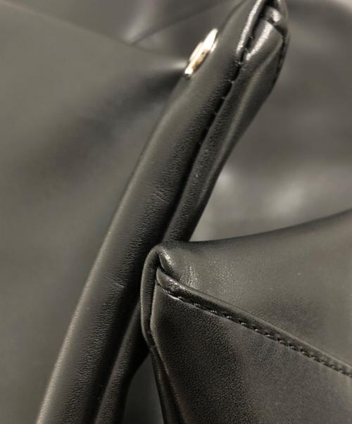 MM6 Maison Margiela（エムエムシックスメゾンマルジェラ）MM6 Maison Margiela (エムエムシックスメゾンマルジェラ) エコレザージャパニーズトート ブラック サイズ:UNIの古着・服飾アイテム