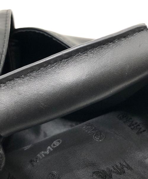 MM6 Maison Margiela（エムエムシックスメゾンマルジェラ）MM6 Maison Margiela (エムエムシックスメゾンマルジェラ) エコレザージャパニーズトート ブラック サイズ:UNIの古着・服飾アイテム