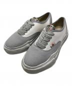 MIHARA YASUHIROミハラヤスヒロ）の古着「BAKER original sole over dyed canvas Low-Top sneaker」｜グレー