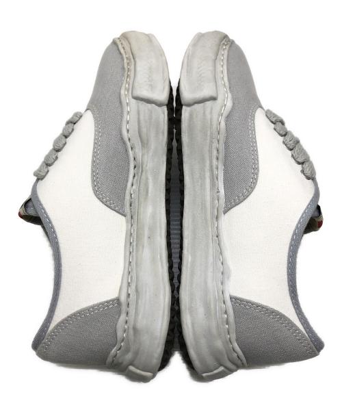 MIHARA YASUHIRO（ミハラヤスヒロ）MIHARA YASUHIRO (ミハラヤスヒロ) BAKER original sole over dyed canvas Low-Top sneaker グレー サイズ:42の古着・服飾アイテム