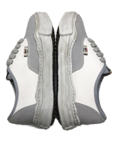 MIHARA YASUHIRO（ミハラヤスヒロ）MIHARA YASUHIRO (ミハラヤスヒロ) BAKER original sole over dyed canvas Low-Top sneaker グレー サイズ:42の古着・服飾アイテム