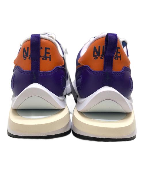 NIKE（ナイキ）NIKE (ナイキ) sacai (サカイ) VAPORWAFFLE DARK IRIS/CAMPFIRE ORANGE パープル サイズ:US9.5/UK8.5/EU43/27.5CM 未使用品の古着・服飾アイテム