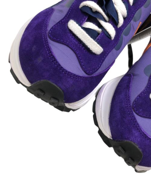NIKE（ナイキ）NIKE (ナイキ) sacai (サカイ) VAPORWAFFLE DARK IRIS/CAMPFIRE ORANGE パープル サイズ:US9.5/UK8.5/EU43/27.5CM 未使用品の古着・服飾アイテム