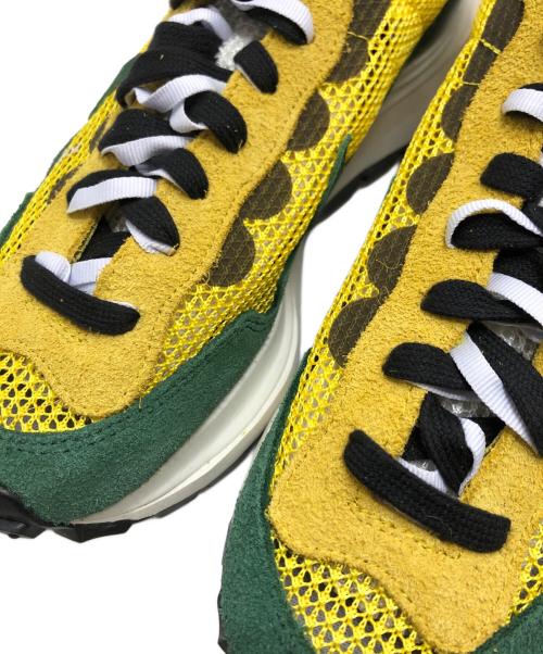 NIKE（ナイキ）NIKE (ナイキ) sacai (サカイ) VAPOR WAFFLE グリーン×イエロー サイズ:US9.5/UK8.5/EUR43/CM27.5 未使用品の古着・服飾アイテム