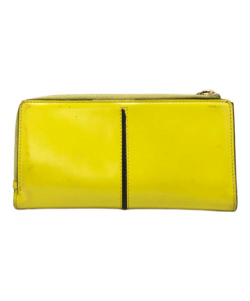 TOD'S（トッズ）TOD'S (トッズ) 二つ折り長財布 グリーンの古着・服飾アイテム