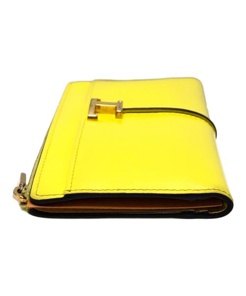 TOD'S（トッズ）TOD'S (トッズ) 二つ折り長財布 グリーンの古着・服飾アイテム