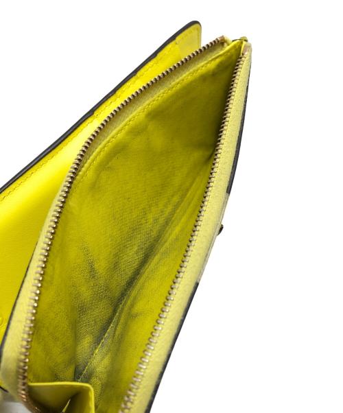 TOD'S（トッズ）TOD'S (トッズ) 二つ折り長財布 グリーンの古着・服飾アイテム