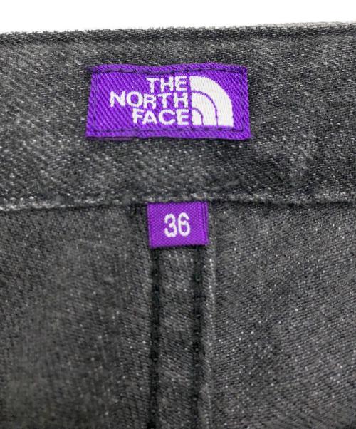 THE NORTHFACE PURPLELABEL（ザ・ノースフェイス パープルレーベル）THE NORTHFACE PURPLELABEL (ザ・ノースフェイス パープルレーベル) Denim Wide Tapered Field Pants ブラック サイズ:36の古着・服飾アイテム