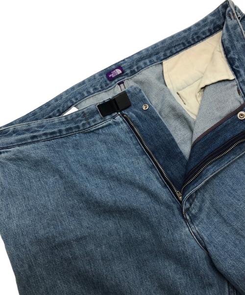 THE NORTHFACE PURPLELABEL（ザ・ノースフェイス パープルレーベル）THE NORTHFACE PURPLELABEL (ザ・ノースフェイス パープルレーベル) Denim Wide Tapered Field Pants インディゴ サイズ:36の古着・服飾アイテム