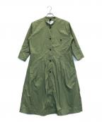 MHLエムエイチエル）の古着「ワンピース」｜グリーン