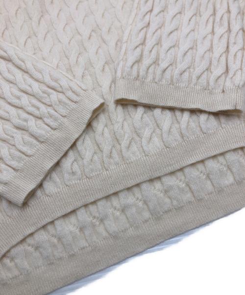 toteme（トーテム）toteme (トーテム) Cashmere cable knit アイボリー サイズ:XSの古着・服飾アイテム