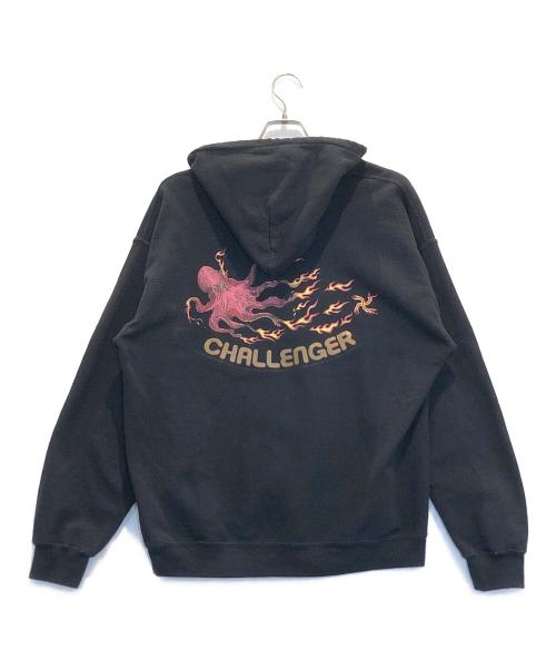 CHALLENGER（チャレンジャー）CHALLENGER (チャレンジャー) オクトパスパーカー ブラック サイズ:Lの古着・服飾アイテム