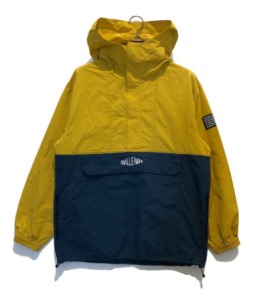 CHALLENGER（チャレンジャー）CHALLENGER (チャレンジャー) PACKABLE NYLON ANORAK イエロー サイズ:Lの古着・服飾アイテム