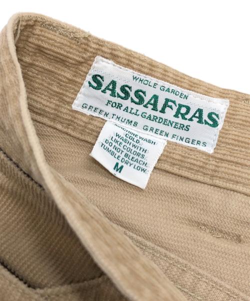SASSAFRAS（ササフラス）SASSAFRAS (ササフラス) フォールリーフパンツ ベージュ サイズ:Mの古着・服飾アイテム