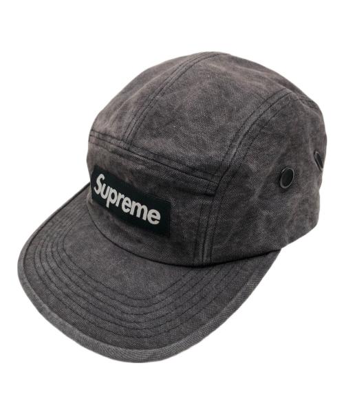 SUPREME（シュプリーム）SUPREME (シュプリーム) Washed Linen Camp Cap ブラック サイズ:表記なしの古着・服飾アイテム