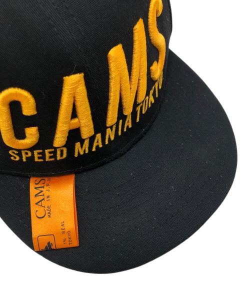 CHALLENGER（チャレンジャー）CHALLENGER (チャレンジャー) CAMS (カミュ) New Era (ニューエラ) LOGO CAP ブラックの古着・服飾アイテム