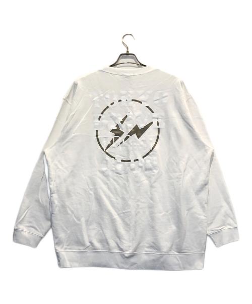 TOKYO DRIVE CAR CLUB（トウキョウドライブカークラブ）TOKYO DRIVE CAR CLUB (トウキョウドライブカークラブ) FRAGMENT DESIGN (フラグメントデザイン) スウェット ホワイト サイズ:XXLの古着・服飾アイテム