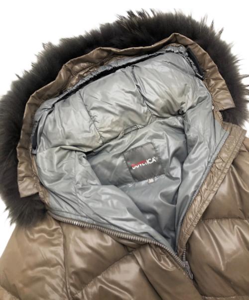 DUVETICA（デュベティカ）DUVETICA (デュベティカ) ダウンジャケット ブラウン サイズ:38の古着・服飾アイテム