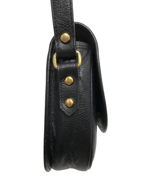 Yves Saint Laurent（イヴサンローラン）Yves Saint Laurent (イヴサンローラン) BIGロゴショルダーバッグ ブラックの古着・服飾アイテム