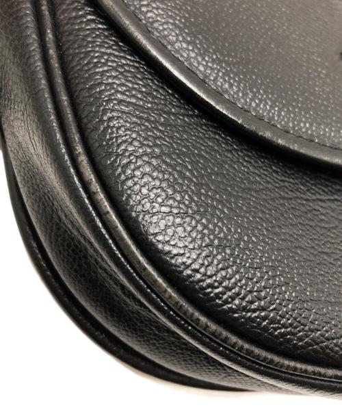 Yves Saint Laurent（イヴサンローラン）Yves Saint Laurent (イヴサンローラン) BIGロゴショルダーバッグ ブラックの古着・服飾アイテム