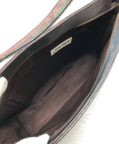 Jean Paul GAULTIER（ジャンポールゴルチェ）Jean Paul GAULTIER (ジャンポールゴルチェ) Vサイバーバッグ グリーンの古着・服飾アイテム