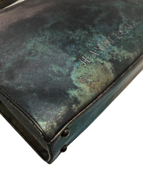 Jean Paul GAULTIER（ジャンポールゴルチェ）Jean Paul GAULTIER (ジャンポールゴルチェ) Vサイバーバッグ グリーンの古着・服飾アイテム