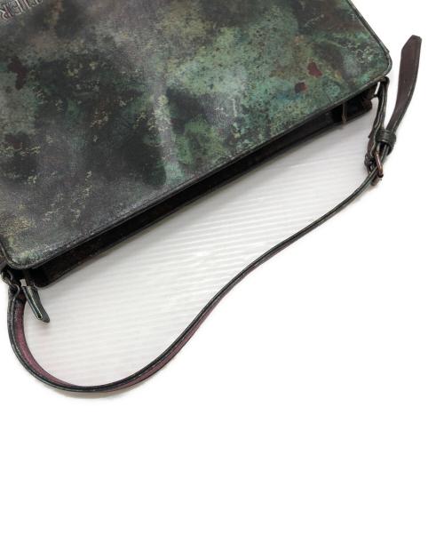 Jean Paul GAULTIER（ジャンポールゴルチェ）Jean Paul GAULTIER (ジャンポールゴルチェ) Vサイバーバッグ グリーンの古着・服飾アイテム